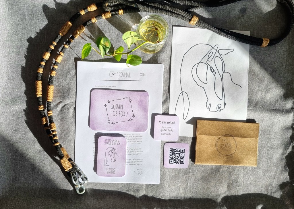 EquiMail; a monthly physical letter for horse people